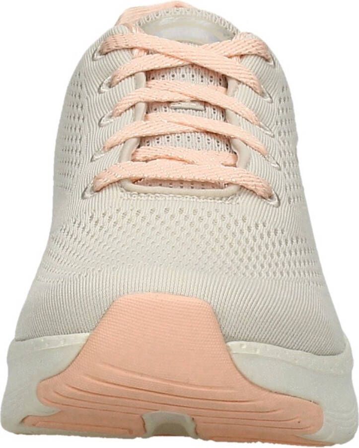 Skechers Arch Fit Big Appeal Dames Sneakers Natural Coral