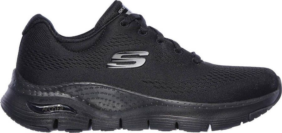 Skechers Arch Fit Big Appeal Dames Sneakers Zwart