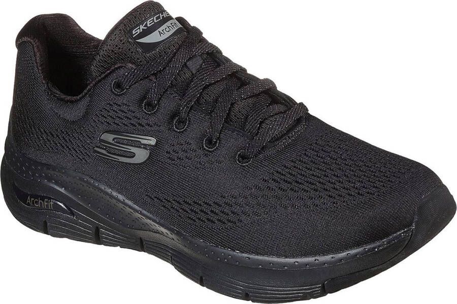 Skechers Arch Fit Big Appeal Dames Sneakers Zwart