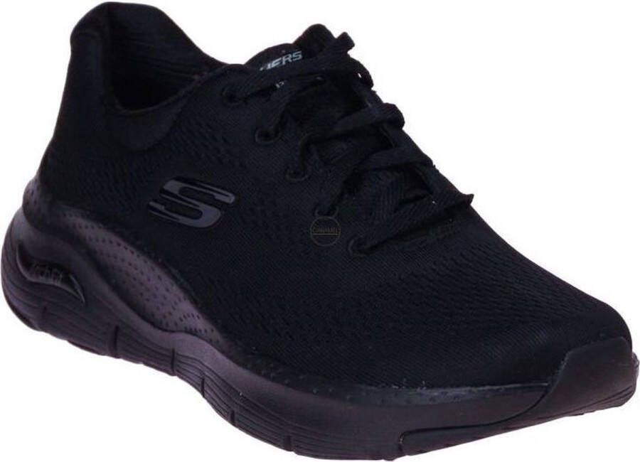 Skechers Arch Fit Big Appeal Dames Sneakers Zwart