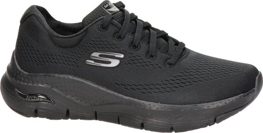 Skechers Arch Fit Big Appeal Dames Sneakers Zwart