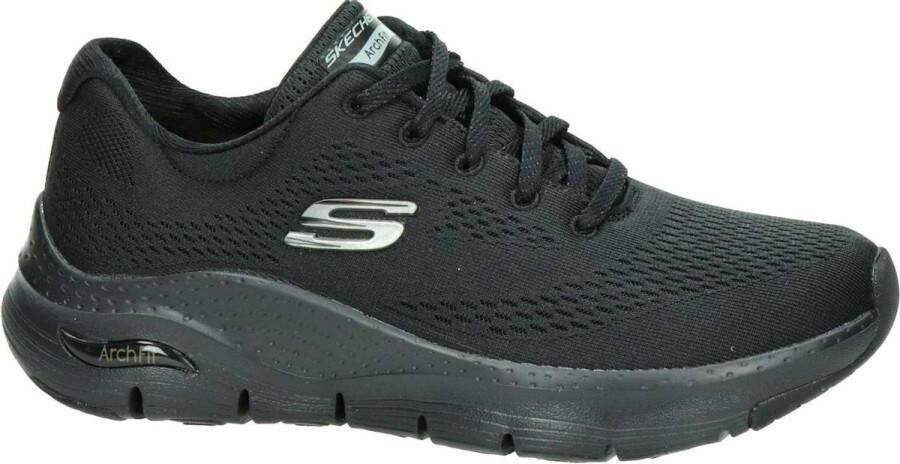 Skechers Arch Fit Big Appeal Dames Sneakers Zwart