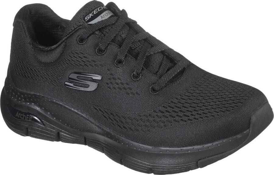 Skechers Arch Fit Big Appeal Dames Sneakers Zwart