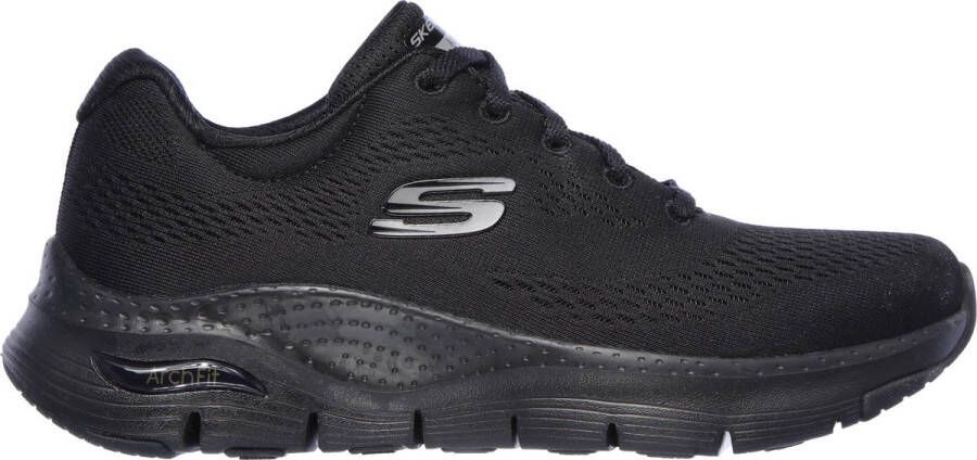 Skechers Arch Fit Big Appeal Dames Sneakers Zwart