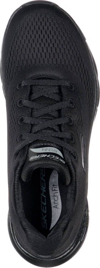 Skechers Arch Fit Big Appeal Dames Sneakers Zwart