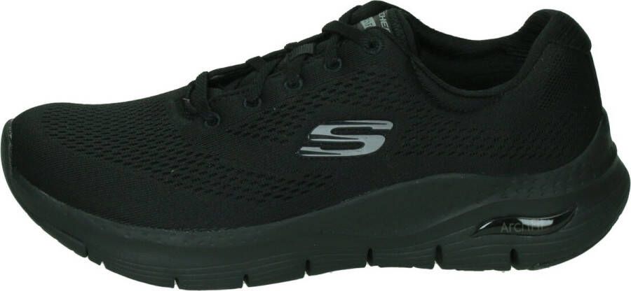 Skechers Arch Fit Big Appeal Dames Sneakers Zwart