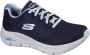 Skechers Arch Fit Big Appeal sneakers blauw - Thumbnail 2