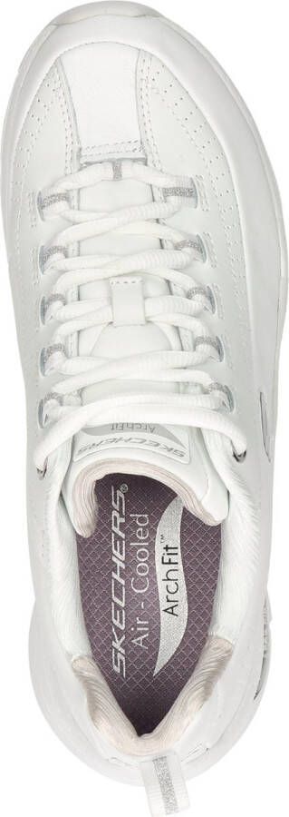 Skechers Arch Fit Citi Drive Dames Sneakers White Silver