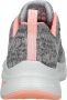 Skechers Arch Fit Comfy Wave 149414 GYPK Vrouwen Grijs Sneakers - Thumbnail 11