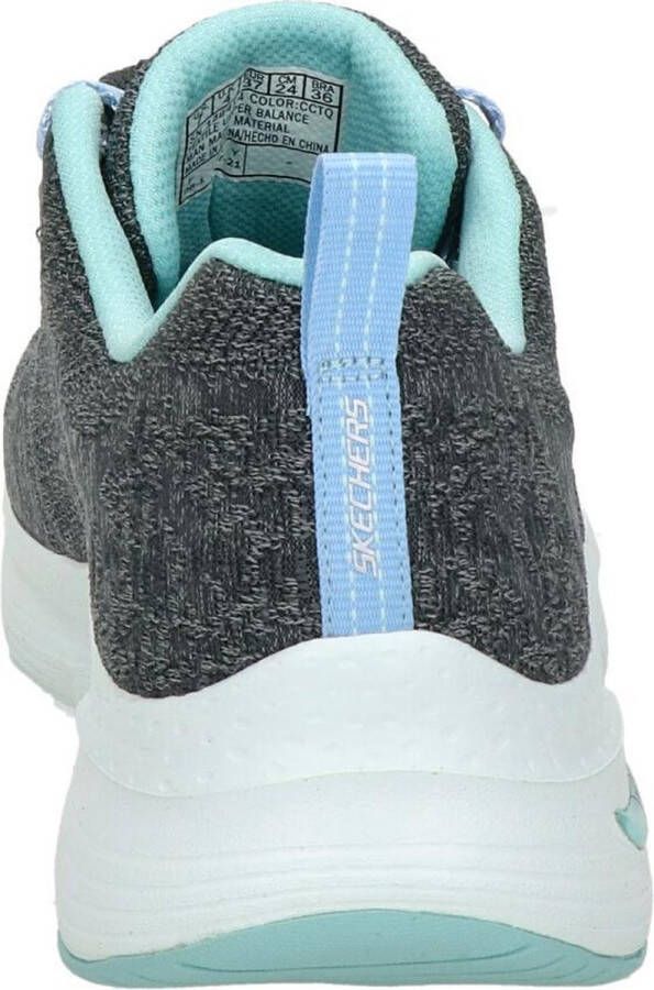 Skechers Arch Fit dames sneaker Antraciet