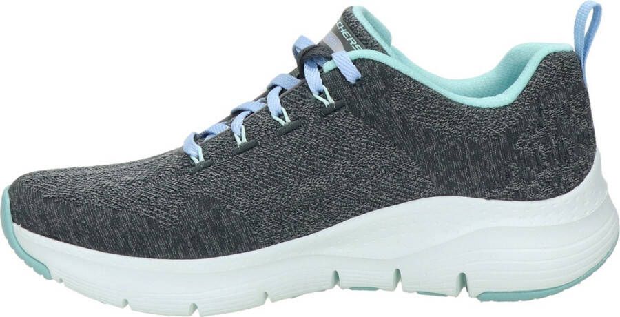 Skechers Arch Fit dames sneaker Antraciet