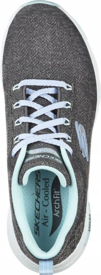 Skechers Arch Fit dames sneaker Antraciet