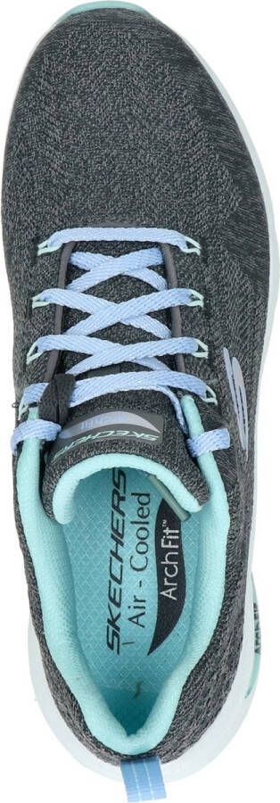 Skechers Arch Fit dames sneaker Antraciet