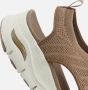 Skechers Stijlvolle Platte Sandalen voor Vrouwen Brown Dames - Thumbnail 11