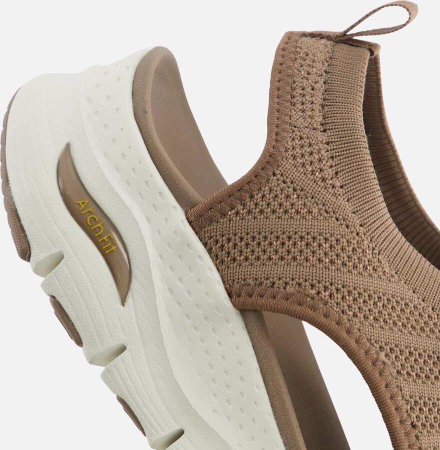 Skechers Stijlvolle Platte Sandalen voor Vrouwen Brown Dames - Foto 10