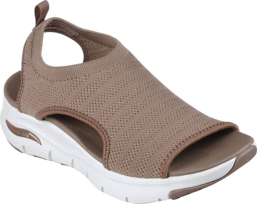 Skechers Arch Fit Darling Days Dames Sandalen Bruin