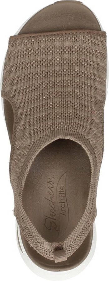 Skechers Arch Fit Darling Days Dames Sandalen Bruin