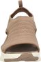 Skechers Arch Fit Darling Days VEGAN Sandaal Sandalen Dames Bruin - Thumbnail 8