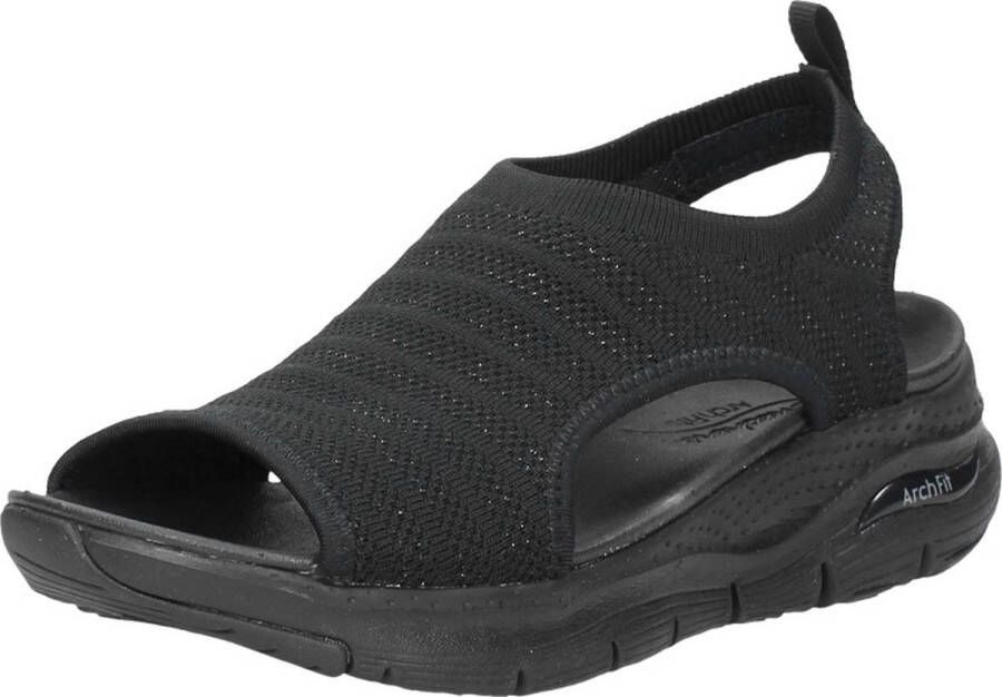 Skechers Arch Fit Darling Days Dames Sandalen Zwart - Foto 6