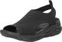 Skechers Arch Fit Platte Sandalen voor Dames Zwart Dames - Thumbnail 5