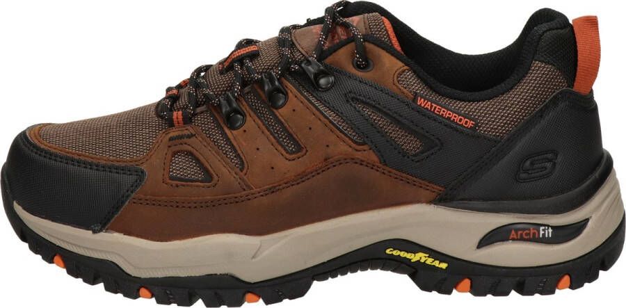 Skechers Arch Fit Dawson heren sneaker Cognac - Foto 3