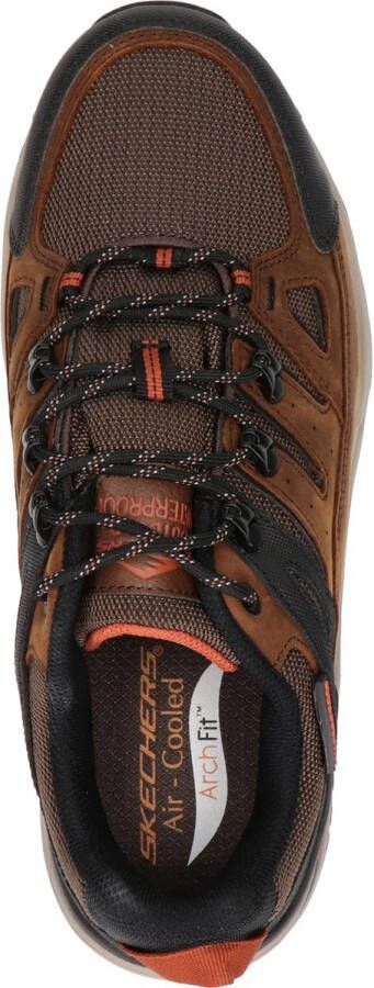 Skechers Arch Fit Dawson heren sneaker Cognac - Foto 6