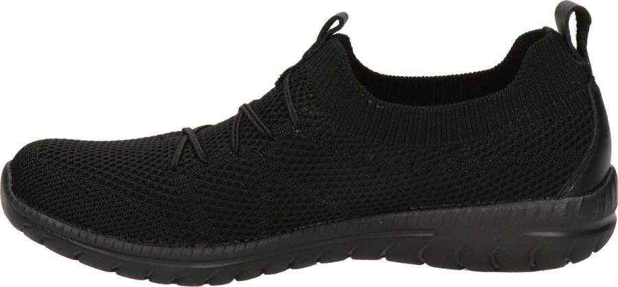 Skechers Arch Fit Flex Dames Sneakers Black Black - Foto 3