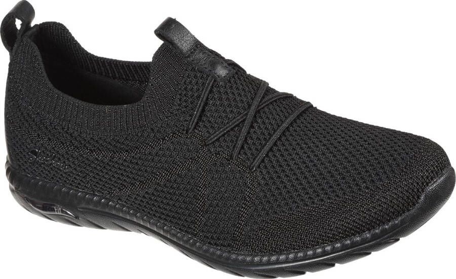 Skechers Arch Fit Flex Dames Sneakers Black Black - Foto 7