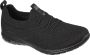 Skechers Arch Fit Flex Dames Sneakers Black Black - Thumbnail 7