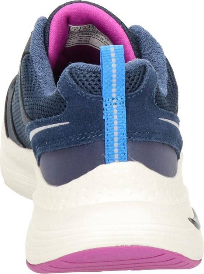 Skechers Arch Fit Gentle Stride Dames Sneakers Navy Purple