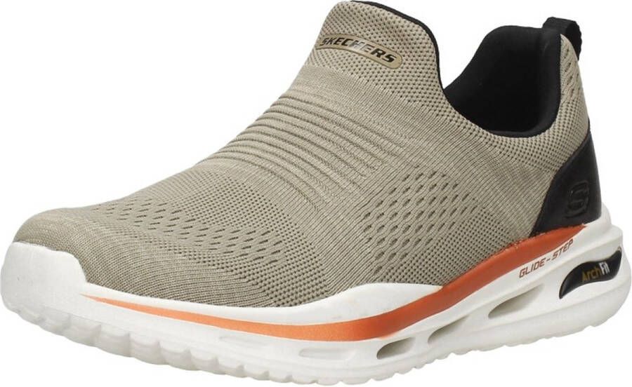 Skechers Arch Fit heren instapper Beige