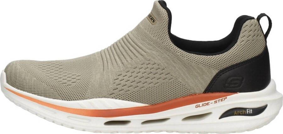 Skechers Arch Fit heren instapper Beige