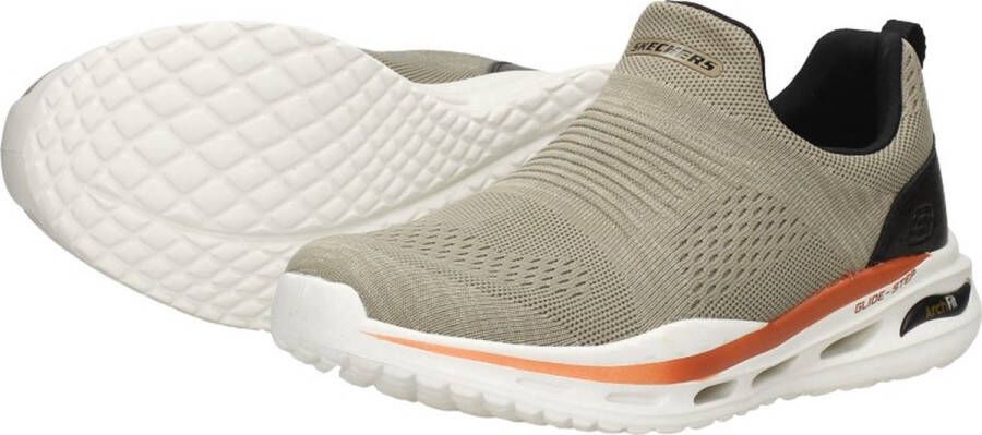 Skechers Arch Fit heren instapper Beige