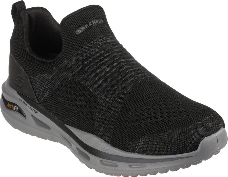 Skechers Arch Fit heren instapper Zwart