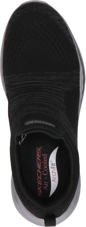 Skechers Arch Fit heren instapper Zwart