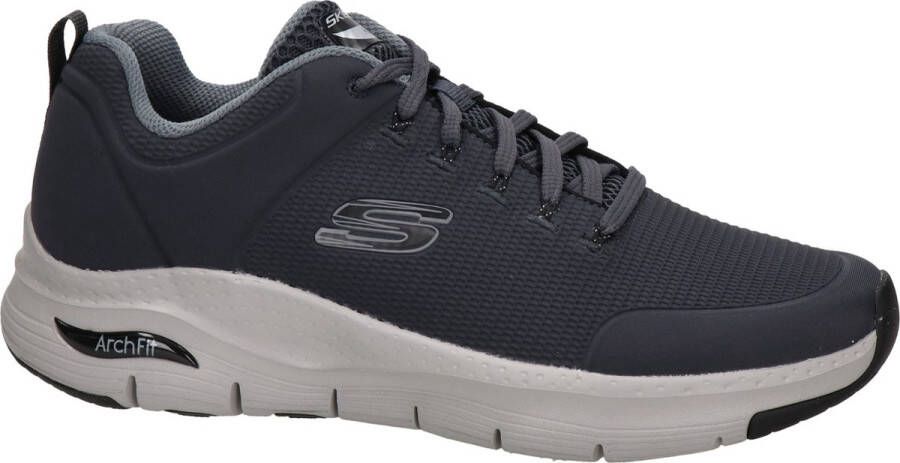 Skechers Arch Fit heren sneaker Antraciet