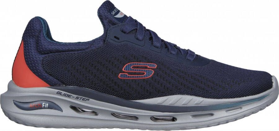 Skechers Arch Fit heren sneaker Blauw