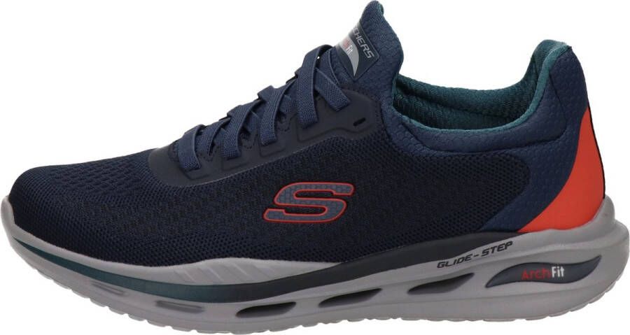 Skechers Arch Fit heren sneaker Blauw