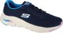 Skechers Arch Fit-Infinity Cool 149722-NVMT Vrouwen Marineblauw Sneakers - Thumbnail 7