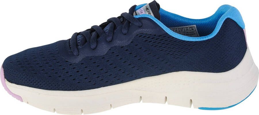 Skechers Arch Fit-Infinity Cool 149722-NVMT Vrouwen Marineblauw Sneakers