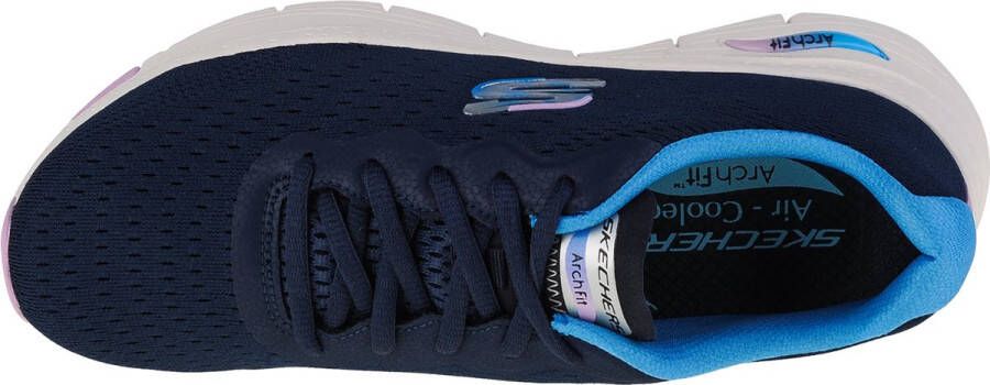 Skechers Arch Fit-Infinity Cool 149722-NVMT Vrouwen Marineblauw Sneakers