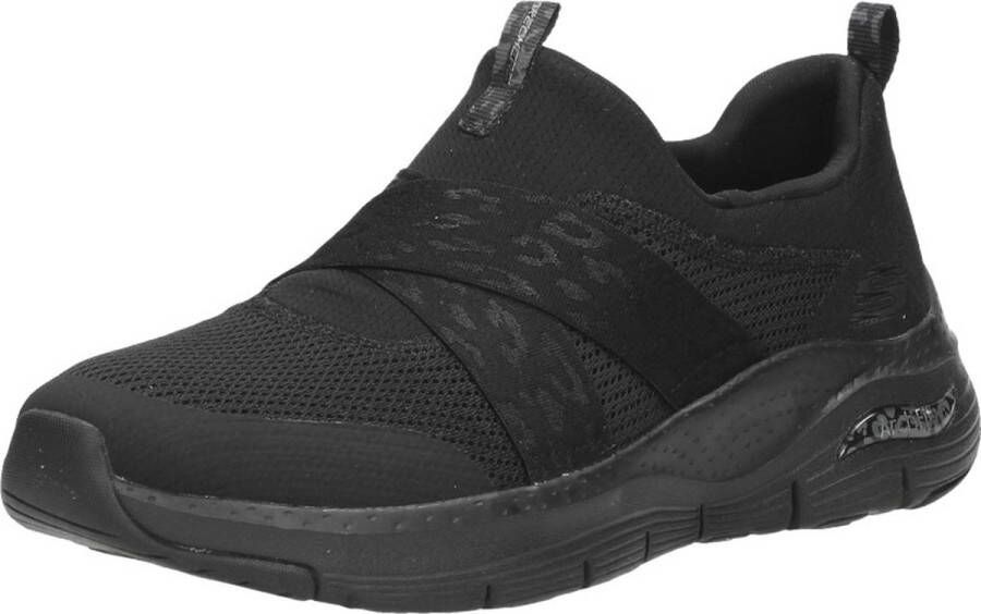 Skechers Arch Fit Modern Rhythm Sneakers zwart Dames