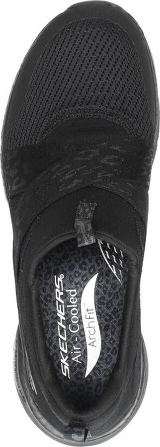 Skechers Arch Fit Modern Rhythm Sneakers zwart Dames