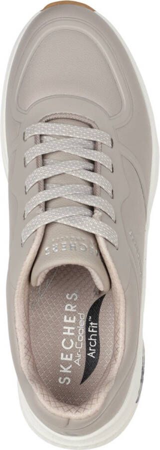 Skechers Arch Fit S-Miles- Mile Makers Dames Sneakers Taupe