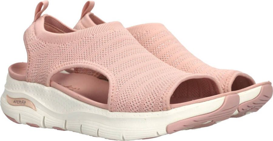 Skechers Arch Fit Sandaal Vrouwen Roze