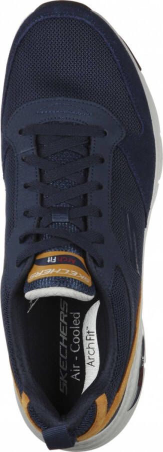 Skechers Arch Fit-Servitica Heren Sneakers Donkerblauw