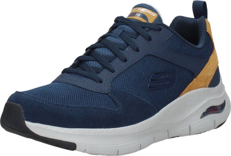 Skechers Arch Fit-Servitica Heren Sneakers Donkerblauw