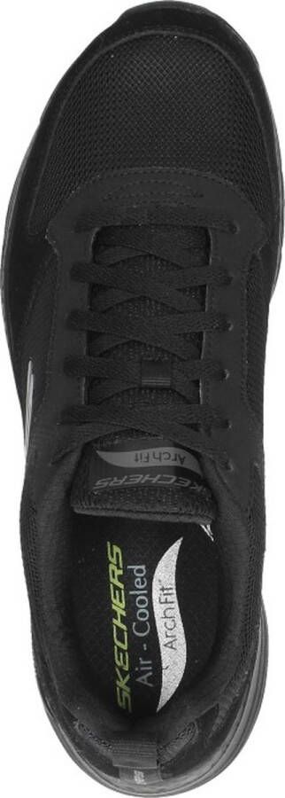 Skechers Arch Fit-Servitica Heren Sneakers Zwart