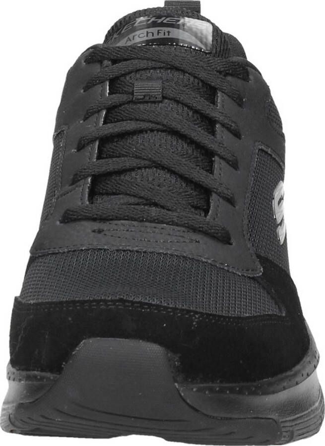 Skechers Arch Fit-Servitica Heren Sneakers Zwart