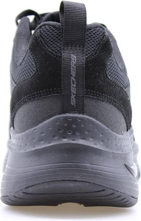 Skechers Arch Fit-Servitica Heren Sneakers Zwart